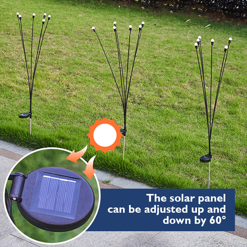 Solar Garden LED Firefly Plug-in Light