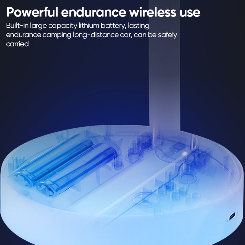 Telescopic Folding Fan(Rechargeable 2000mAh)