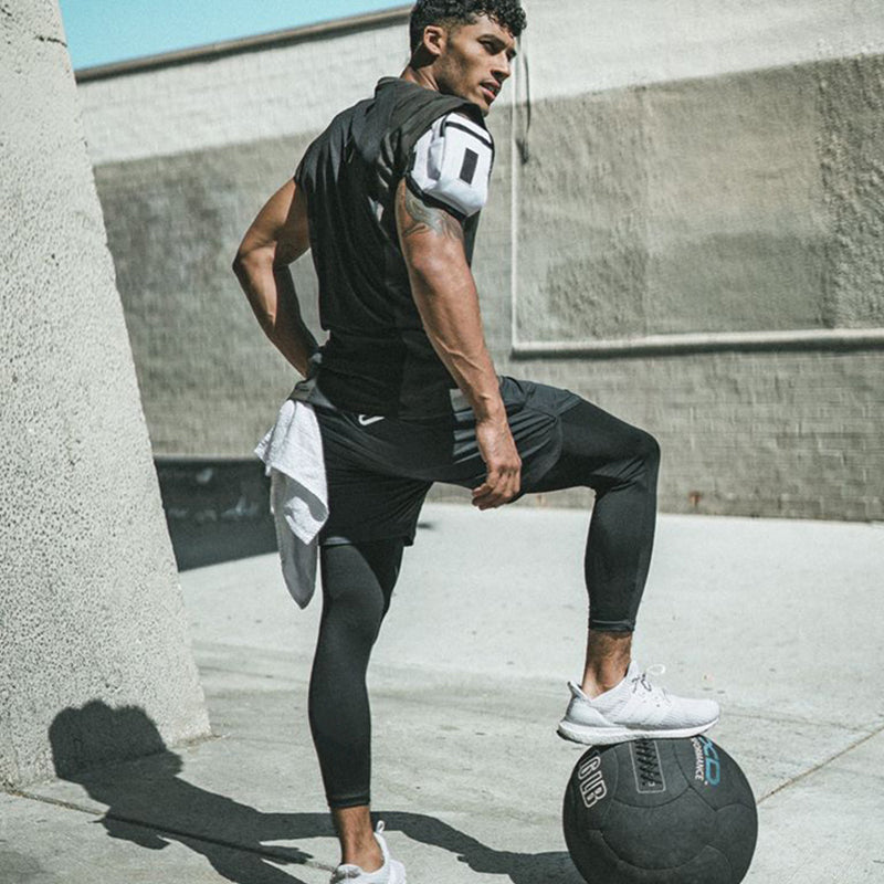 Men's Fitness Shorts with Leggings