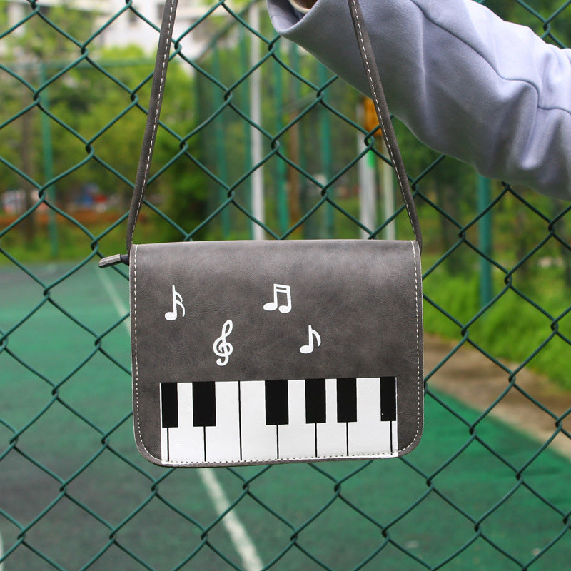 Piano Keys Music Note Shoulder Bag