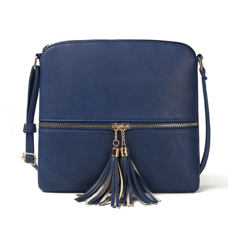 Medium Crossbody Bag with Tassel