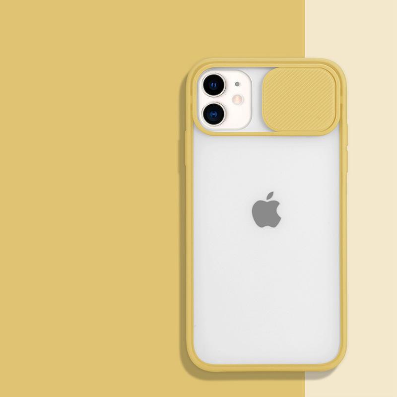 IPhone Case with Slide Camera Lens Protector