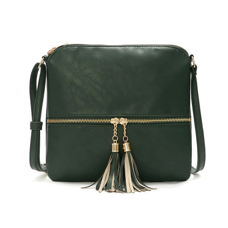 Medium Crossbody Bag with Tassel