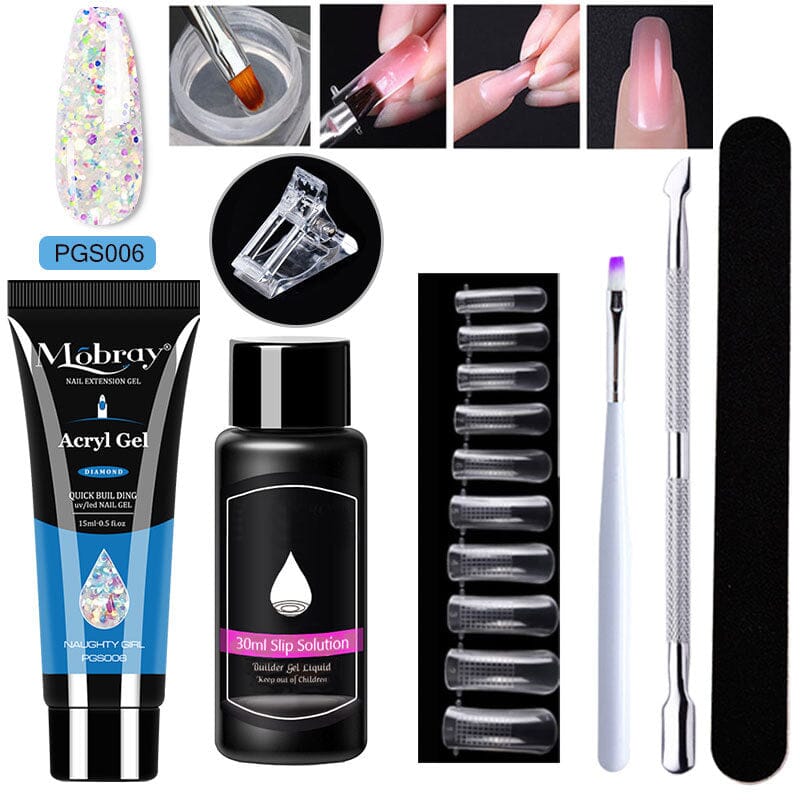 LUXURY POLYGEL NAIL KIT