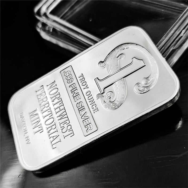 Fine Sliver Plated Bar Coin Collection