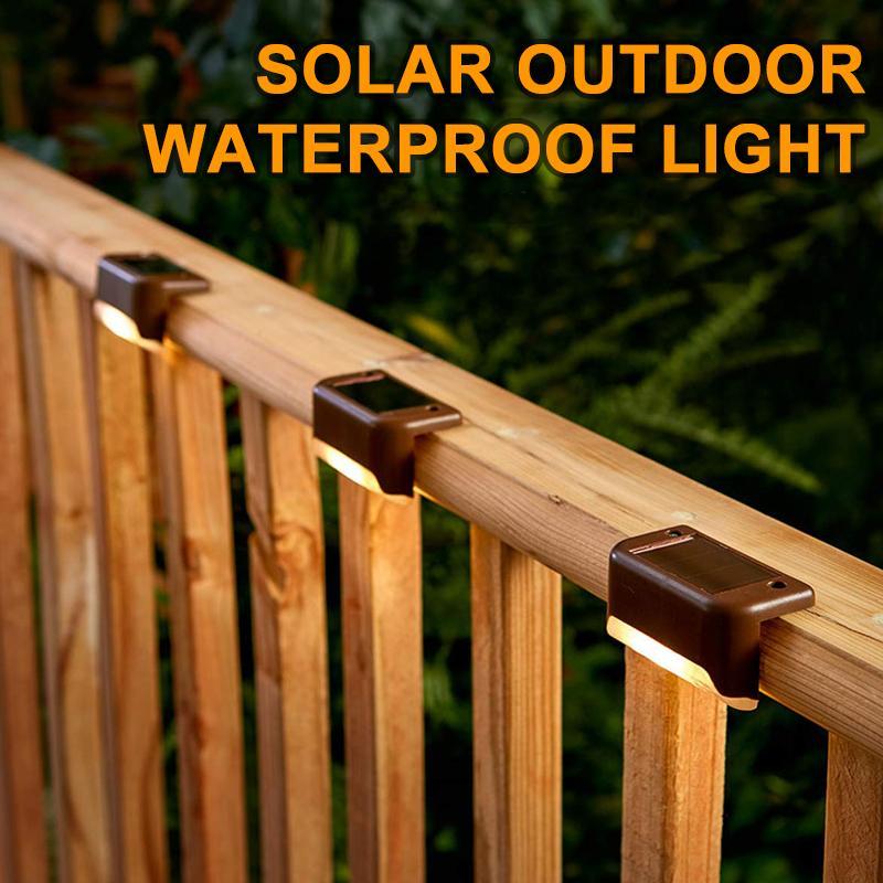 Innovative solar embedded outdoor waterproof light