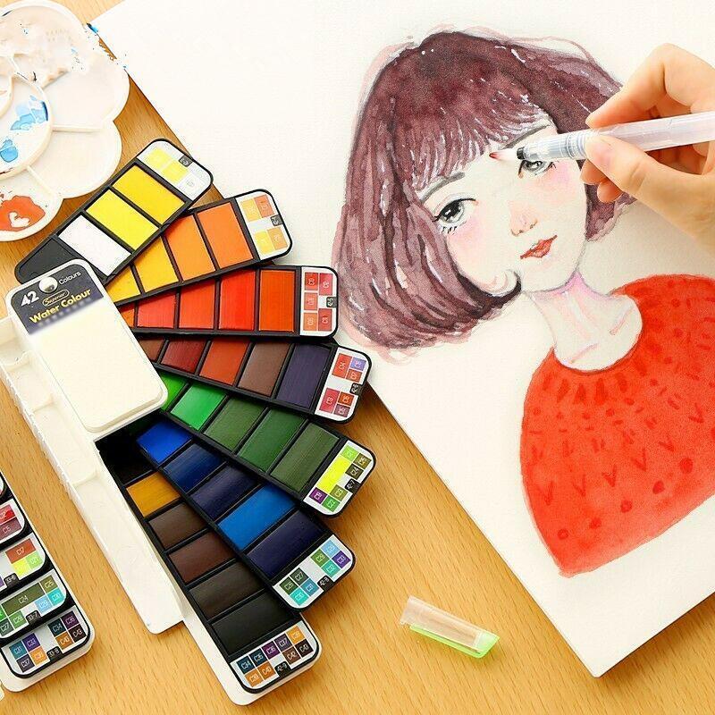 Solid Gouache Pigment Palette - let your creativity speak!