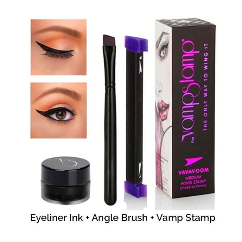 Vamped Winged Eyeliner Stamp