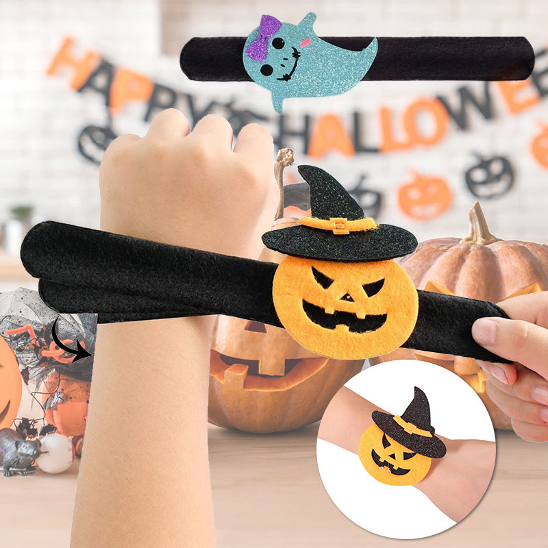 Halloween Bracelet Slap Bracelet Childhood Fashion Memory Bracelet, 12 PCs