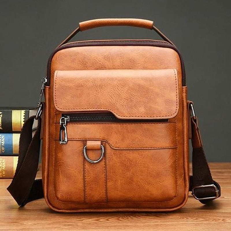 Men's messenger small square bag