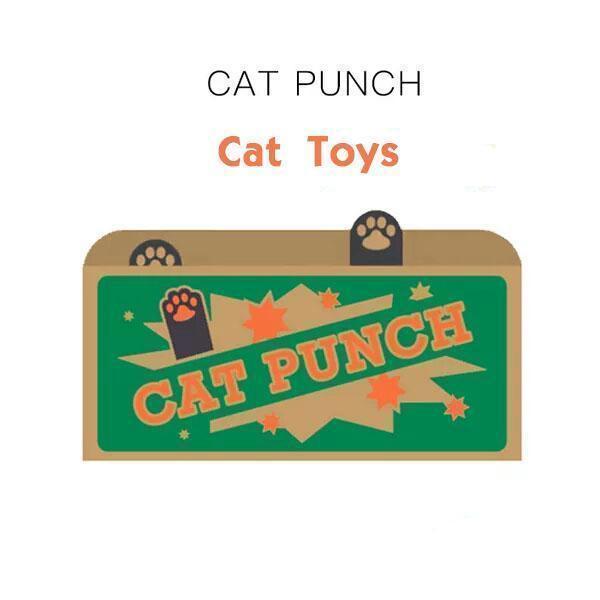 Cat Punch Cat toy Corrugated Cardboard