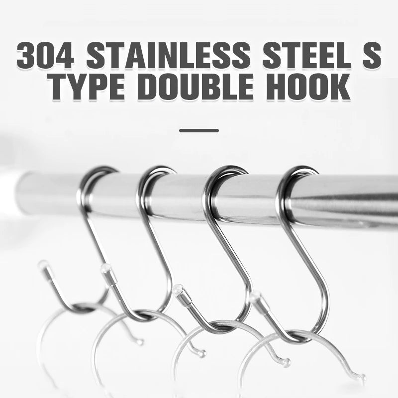 Stainless Steel S Type Double Hook