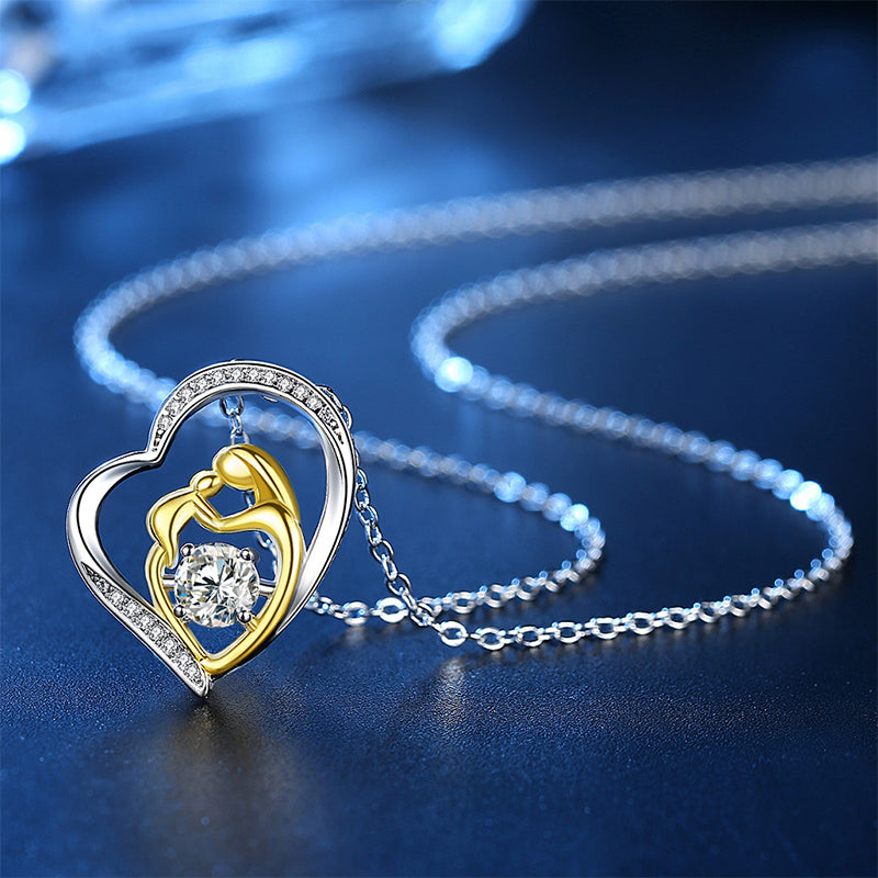 Zircon Heart Necklace