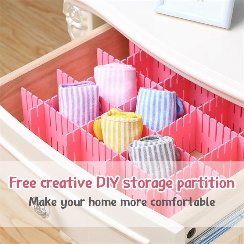 Creative DIY Storage Partition