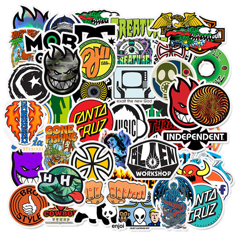 Rock Band Stickers (50 PCs)