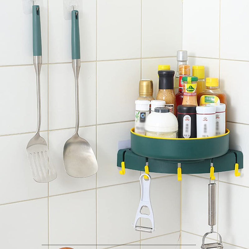 Mount free Rotatable Bathroom Organizing Rack