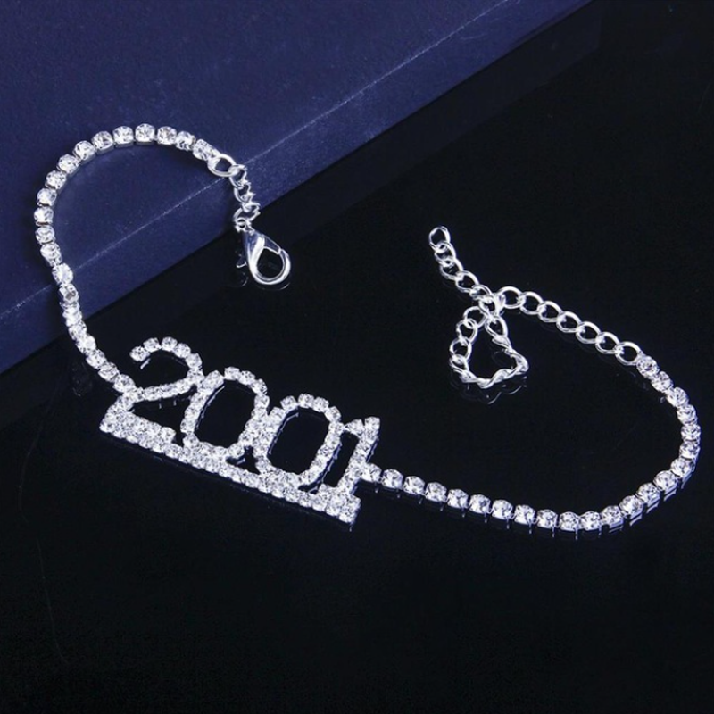 1985-2020 Birth Year Number Anklet