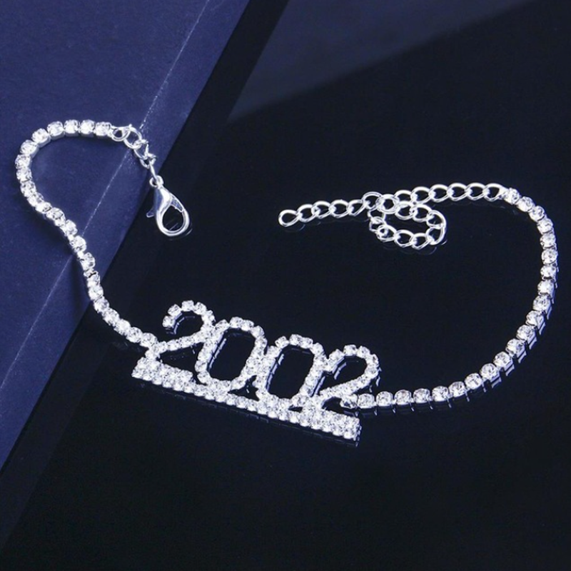 1985-2020 Birth Year Number Anklet