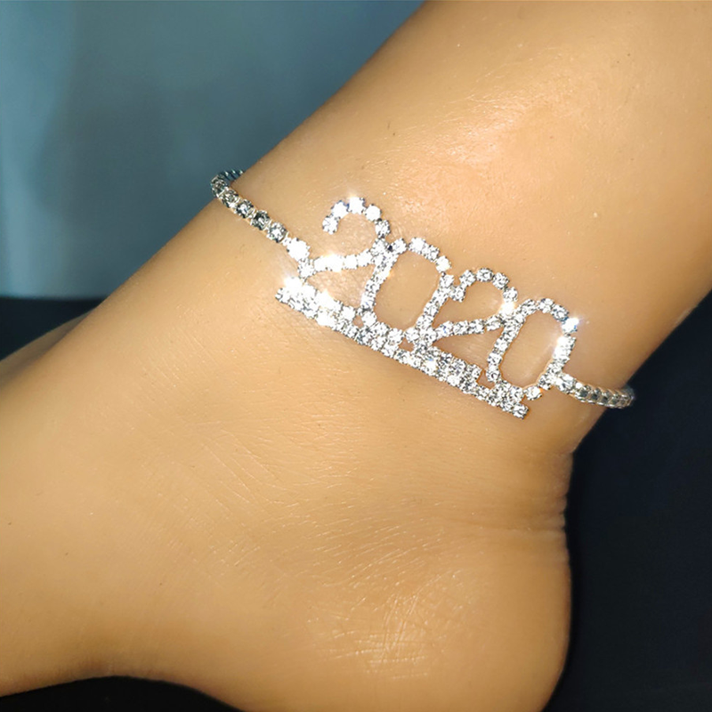 1985-2020 Birth Year Number Anklet