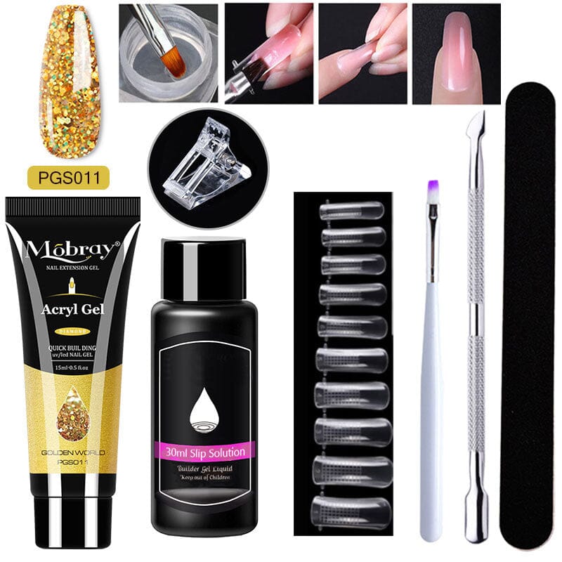 LUXURY POLYGEL NAIL KIT