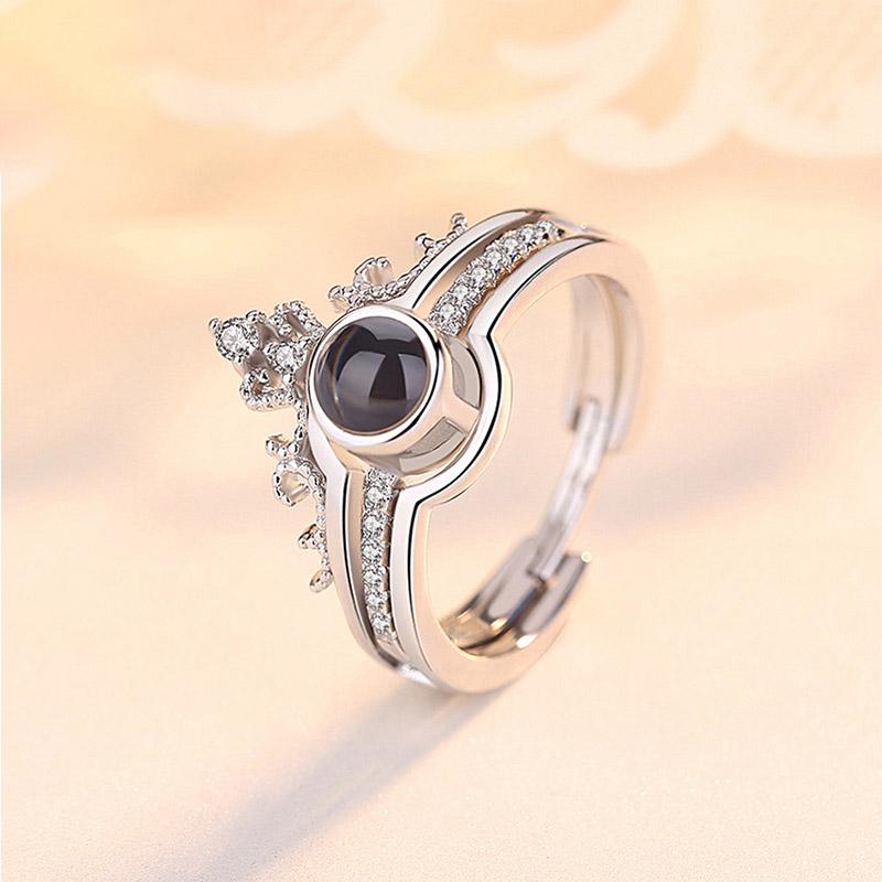 S925 Silver Ring, Bracelet And Puzzle Jewelry Box