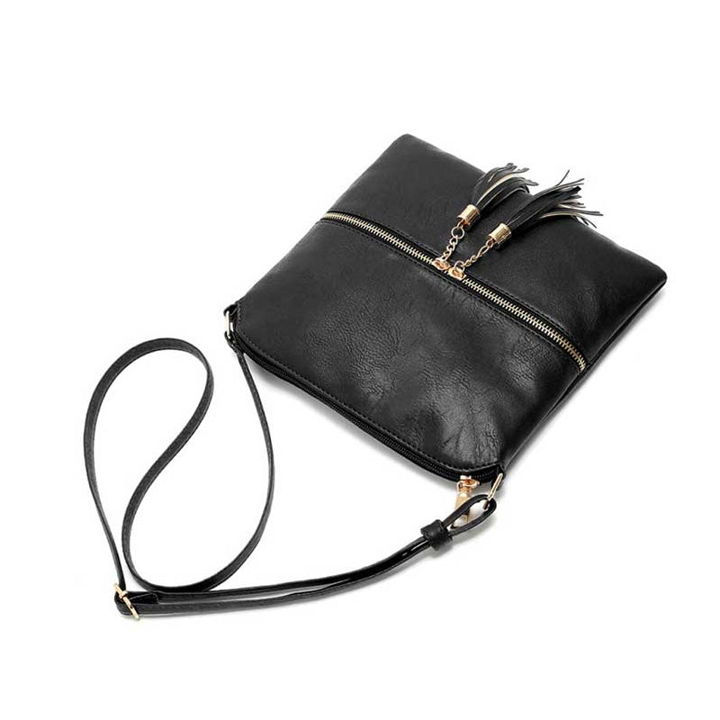 Medium Crossbody Bag with Tassel