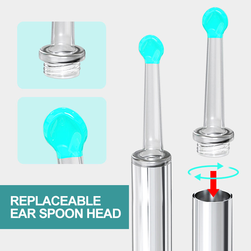 Wi -Fi Visible Wax Elimination Spoon, USB HD Load Otoscope