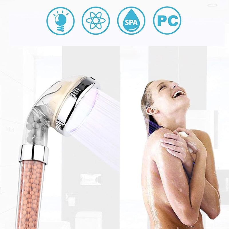 Color Changing LED Shower Head