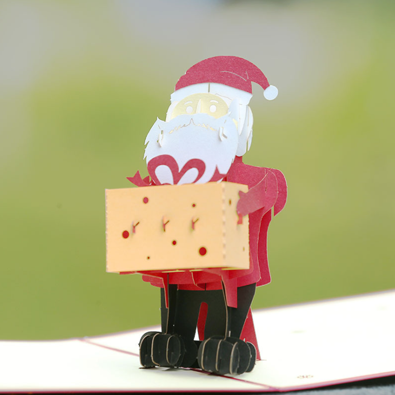 Santa Clause Pop Up Card