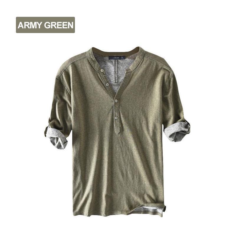 Half Sleeve Henley Shirts