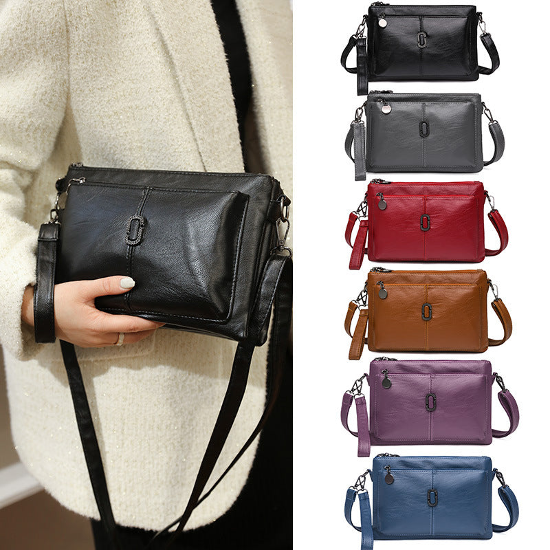 New Small Bag Female PU Leather Shoulder Bag