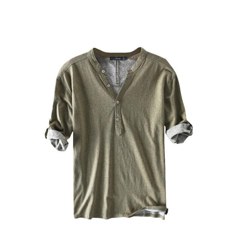 Half Sleeve Henley Shirts