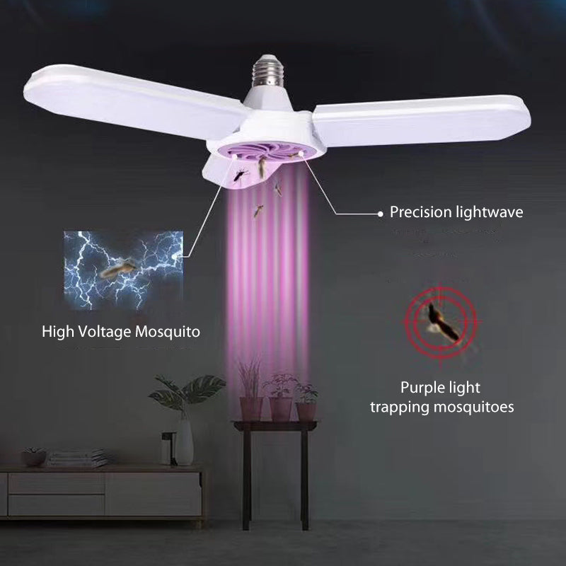 Three-blade Folding Mosquito Lamp