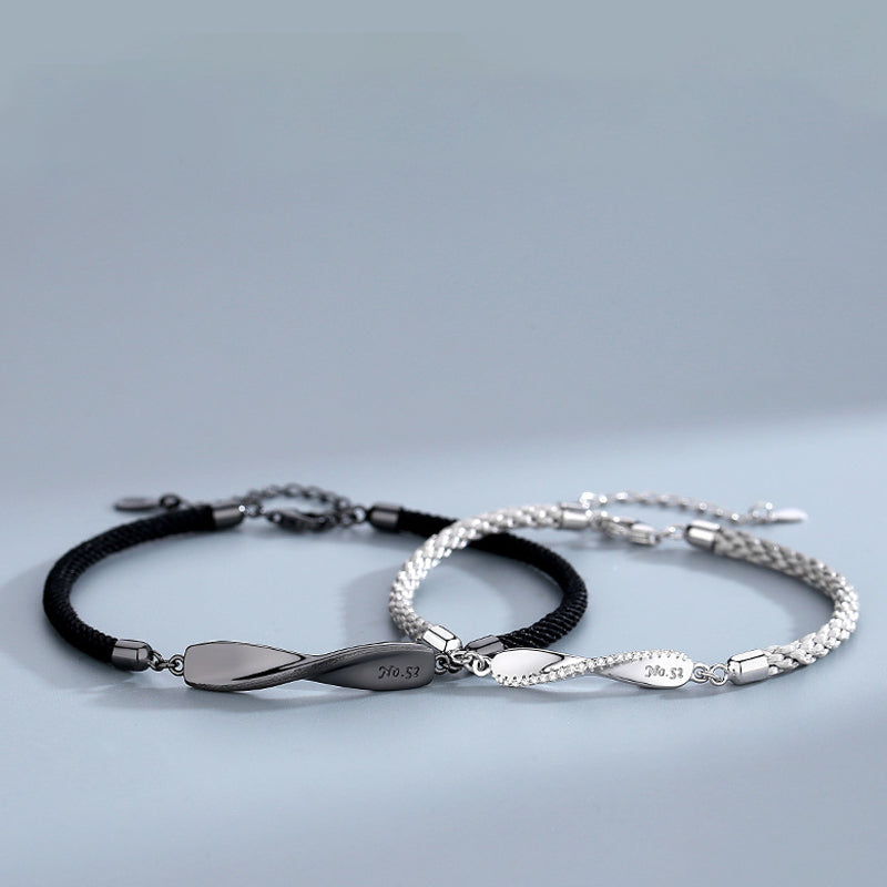 Mobius Ring Lovers Bracelet