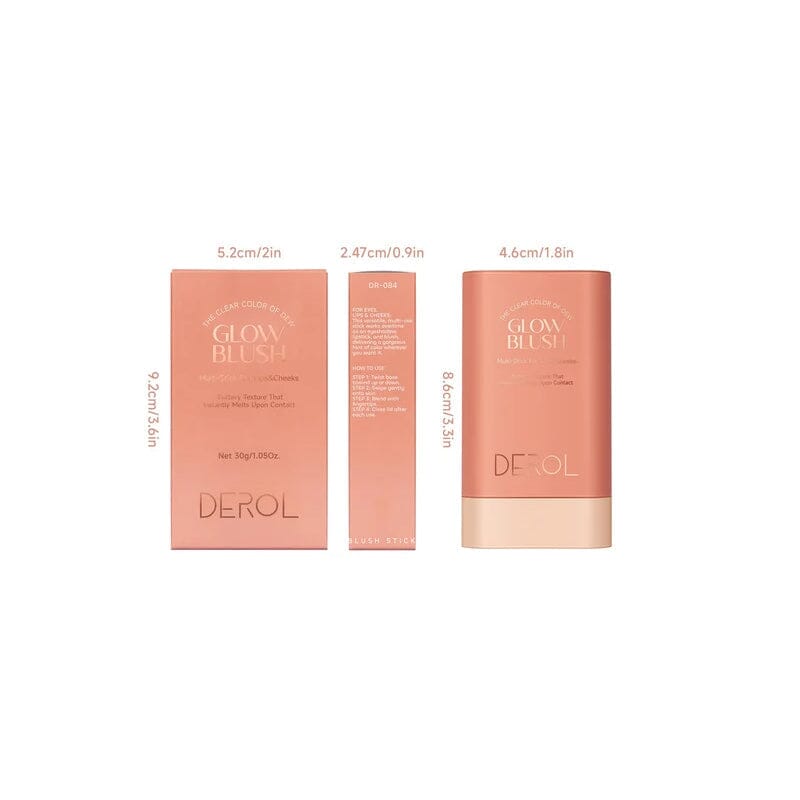 Tint Moisturizing Stick,Cheek Tint Blush Cream