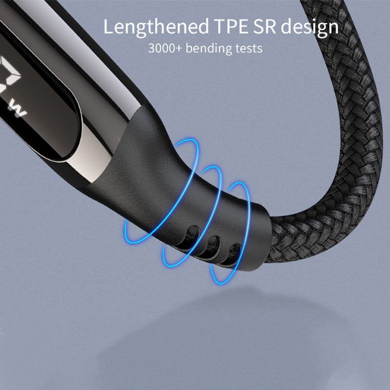 LED Indicator Flash Speed Charging Cable