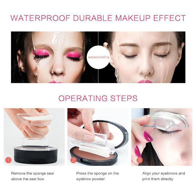 Long-Lasting Waterproof Eyebrow Stamp