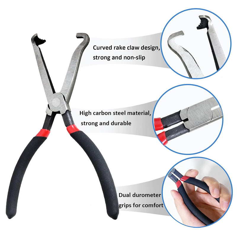 Car oil pipe separation pliers