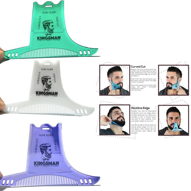 8 in 1 Comb Multi-liner Beard Shaper Template