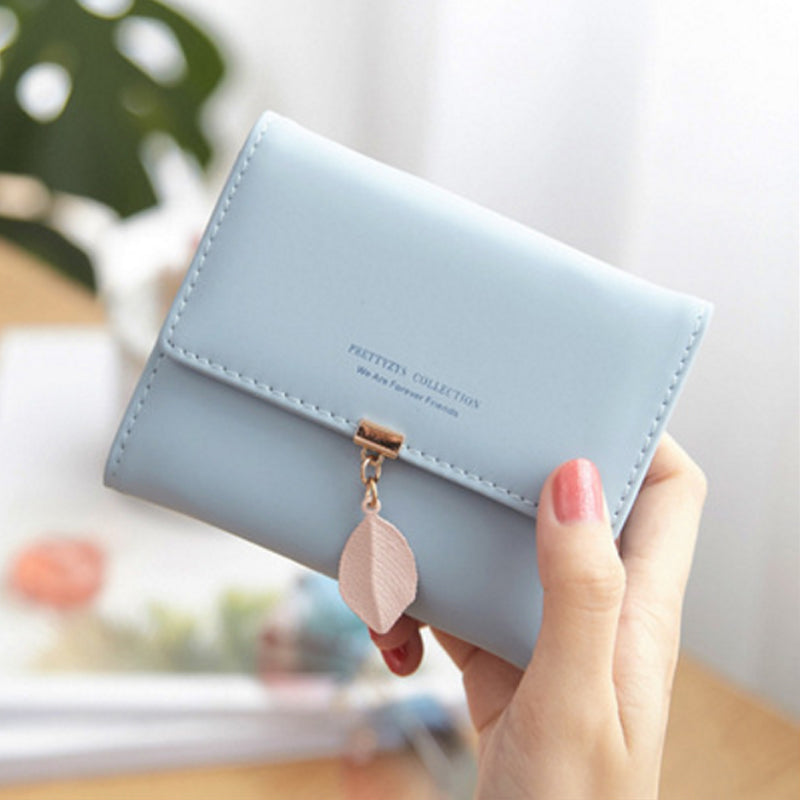 Leaf Tri-fold Short Wallet