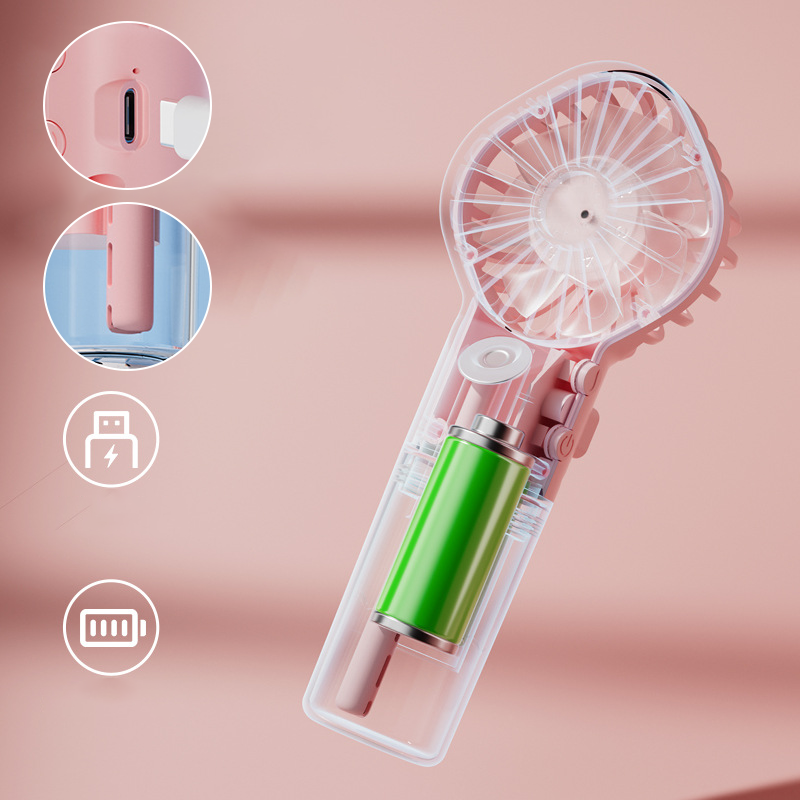 Mini Handheld Mist Fan