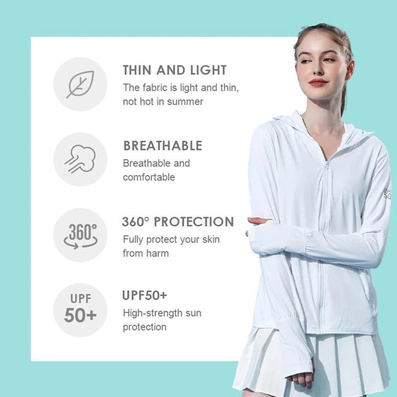 Anti UV Lightweight Outdoor Sun Protection Hoodie