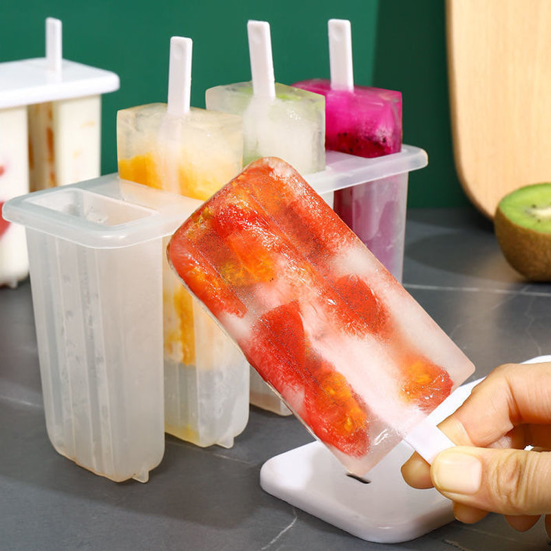 Popsicle Molds for 4 Pieces