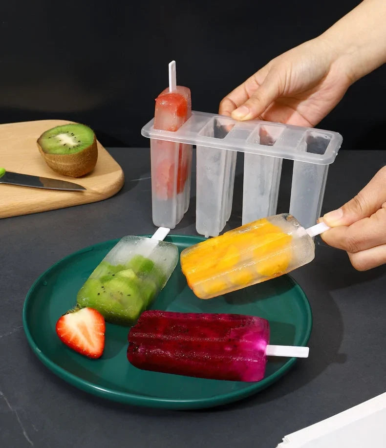 Popsicle Molds for 4 Pieces