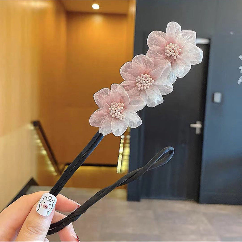 Flower Hair Coiler