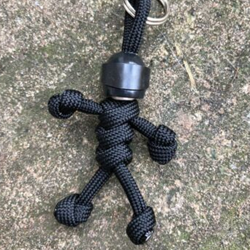 Braided Rope Paracord Buddy Keychain