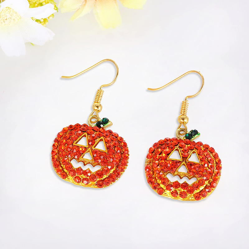 Halloween Pumpkin Earrings