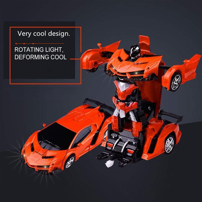 Remote Control Transforming Robot Car