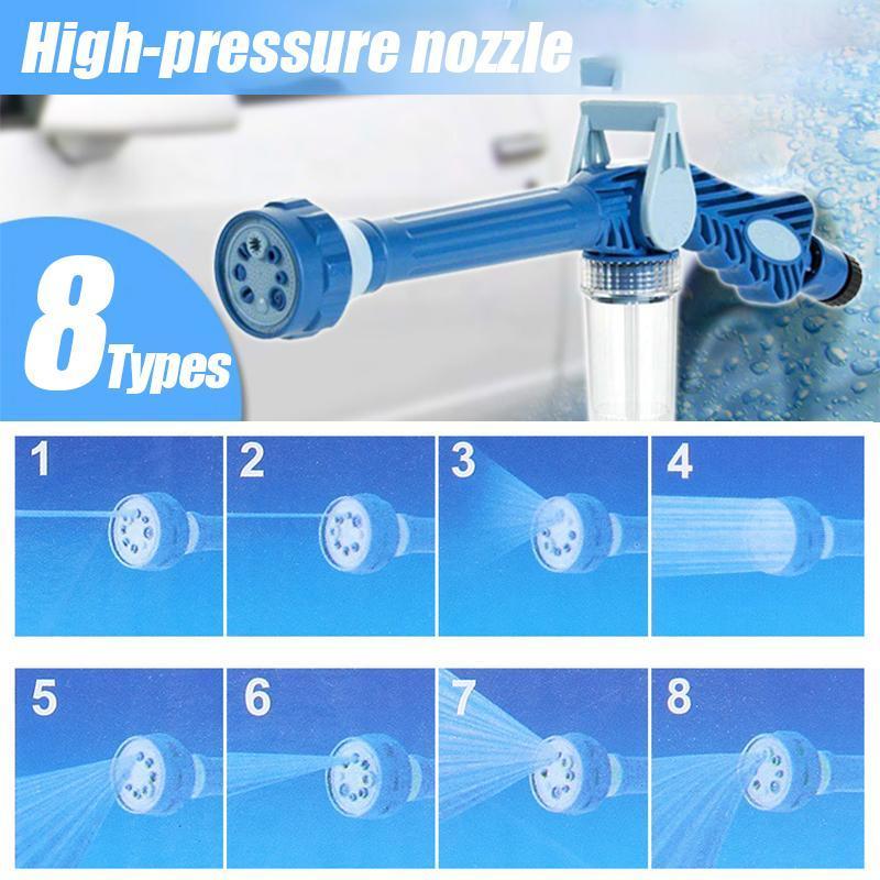 Eight in One Multifunctional Sprinkler Car Washing Gun