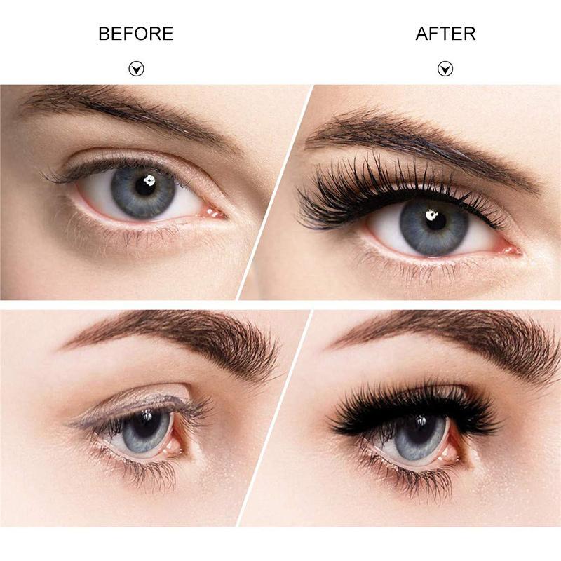 3D Magnetic Eyelashes without Glue